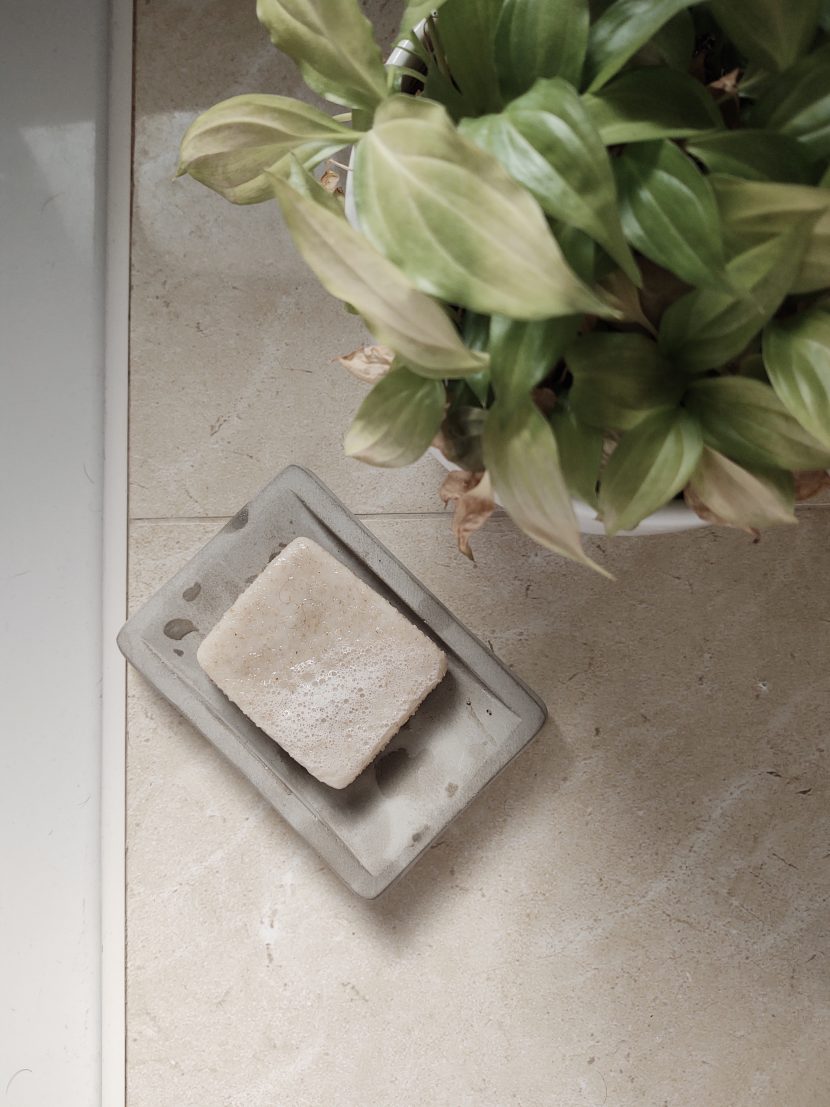 Concrete Soap Dish